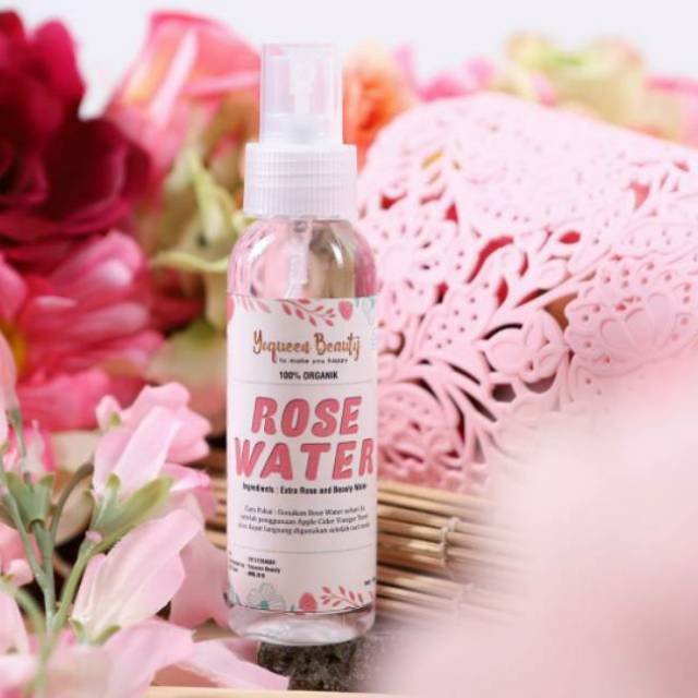 (PACKAGING SEMENTARA)) ROSE WATER YOQUEEN BEAUTY