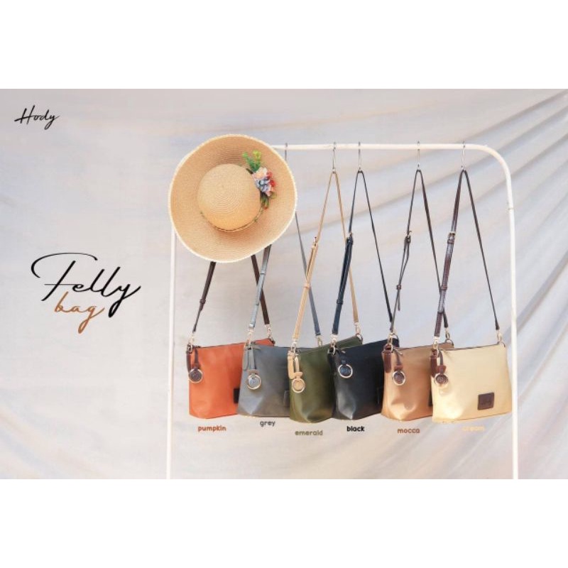 Felly bag by hody tas selempang cewek anti air yang cantik dan original
