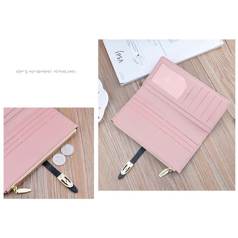 ORIGINAL MANYIDI C2075 RFID DOMPET PANJANG LIPAT TEBAL WANITA MUAT HP BESAR