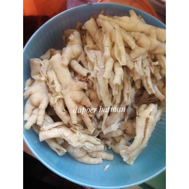 

ceker tanpa tulang frozen (perbiji) minimal 30bj