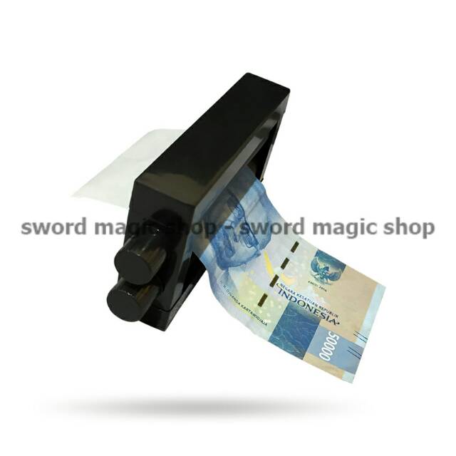 Alat Sulap Money Printing Black - Sulap Kertas Jadi Uang - Money Printing - Toko Sulap - Sword Magic