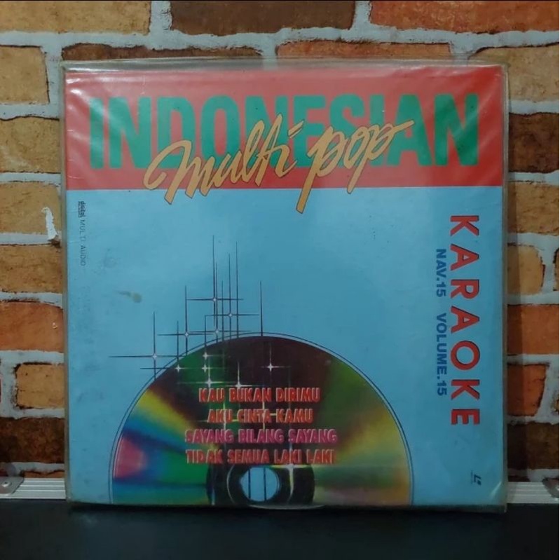 Laserdisc lagu indonesia karaoke pop vol.15 Kenangan, dewi yuli dll