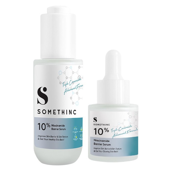 [PROMO SPESIAL] BPOM SOMETHINC 10% NIACINAMIDE BARRIER SERUM WAJAH SENSITIF 20ml 40ml 100% ORIGINAL