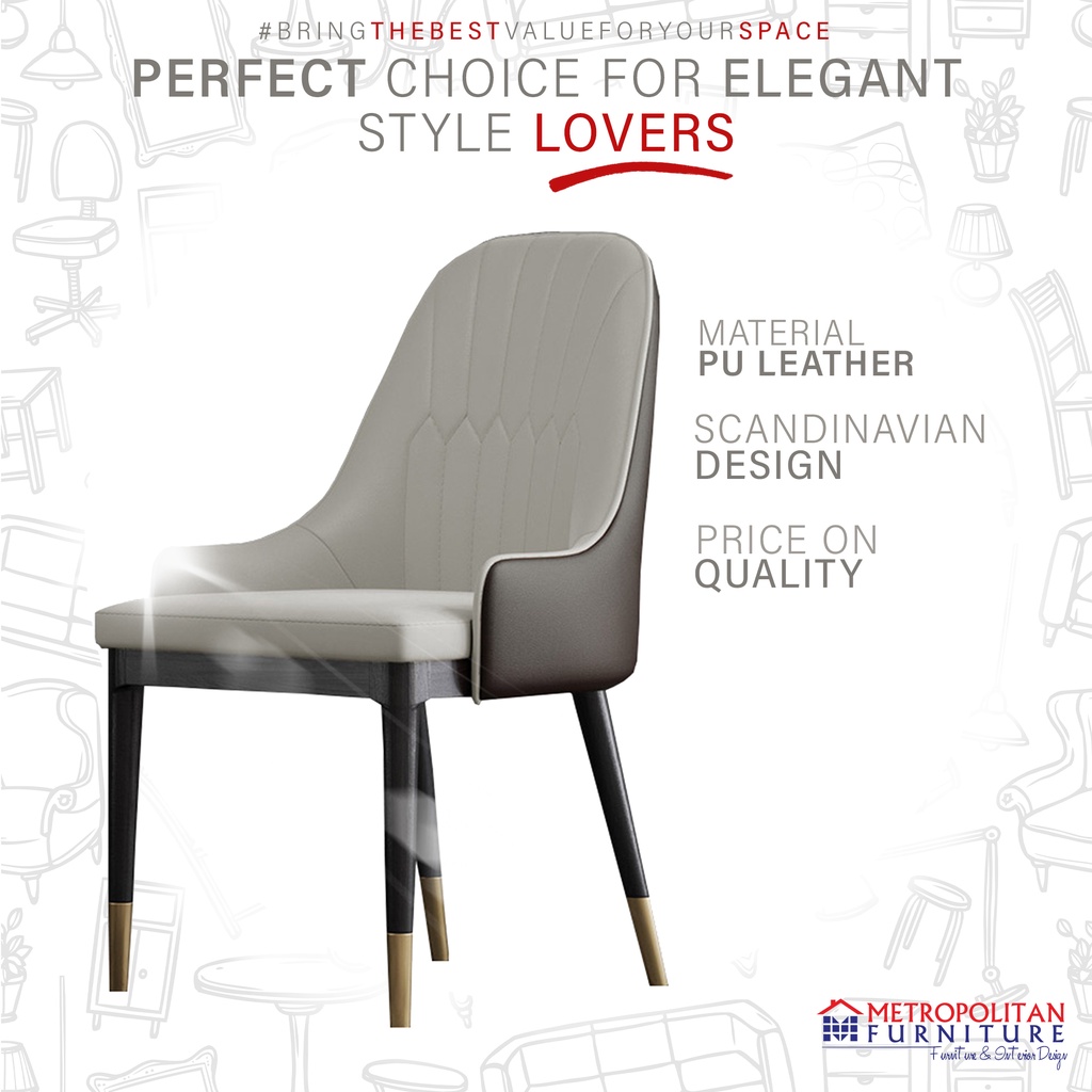 Kursi Makan Elegant Minimalis Mewah Dining Chair