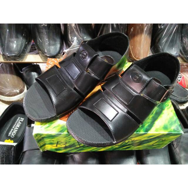 Sandal sepatu pria merk Barnet original