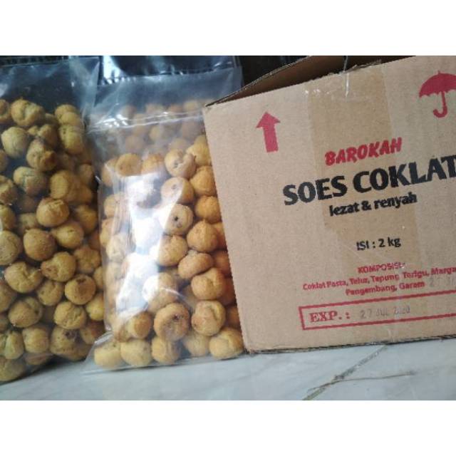 

1kg SOES COKLAT / SUS COKLAT FREE BUBLLE WRAP DAN KARDUS