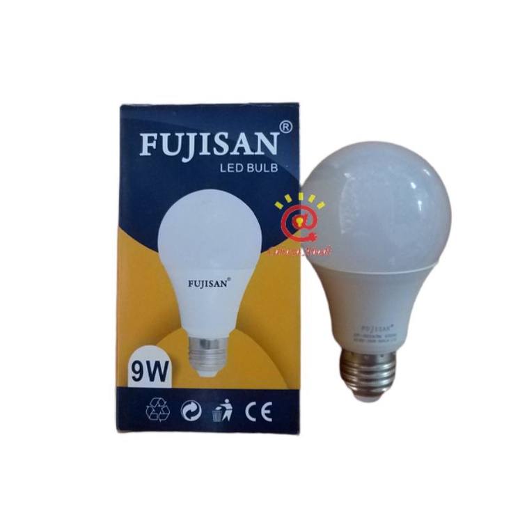 Fujisan Led Bulb 9W 4000k Cool White / Lampu Led 9 Watt Fujisan