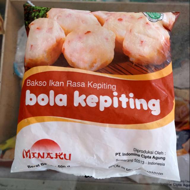 

Minaku Bola Kepiting 500gr