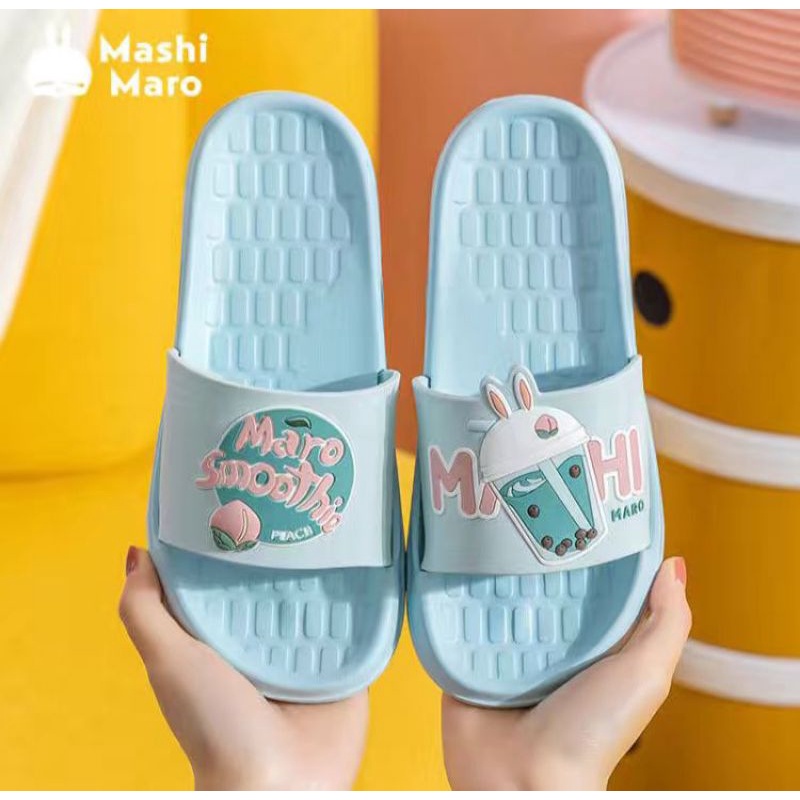 Woman sandals pastel blue / Korean sandals