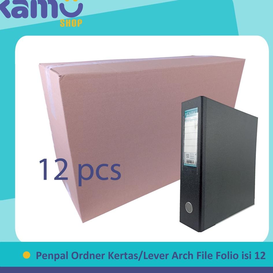 

Harga Terkini Penpal Ordner Folio Kertas / Paper Lever Arch File F4 PL-771 [Isi 12Pcs]