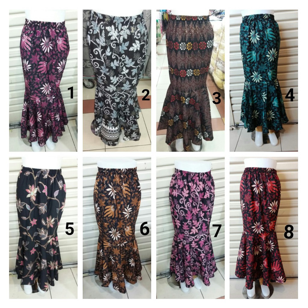 Rok Duyung Batik Bawahan Kebaya Aneka Motif