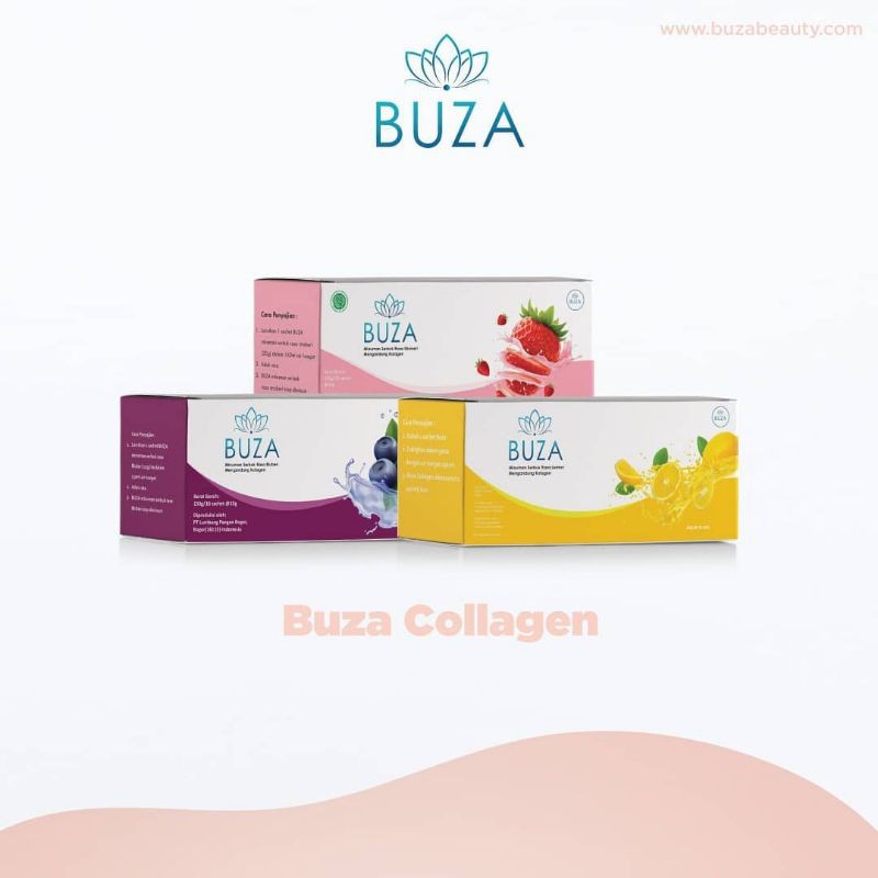 

BUZA COLLAGEN minuman serbuk rasa Stawbery by Bunga Zainal