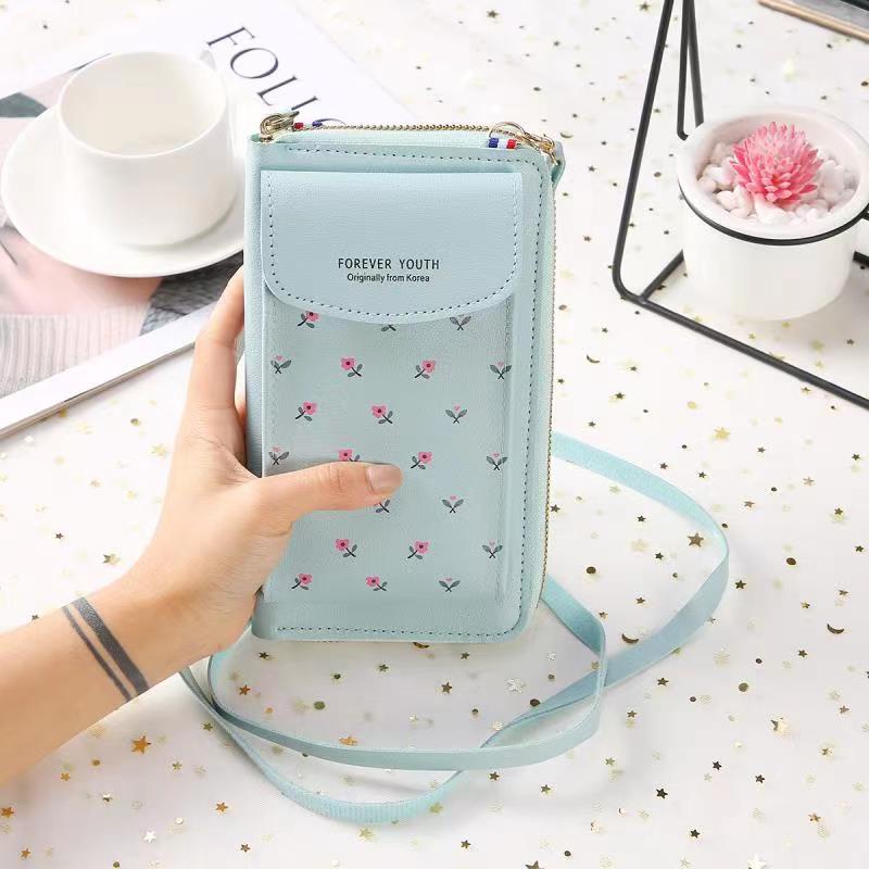 Dompet Pocket Tempat Hp Wanita / Tas Dompet Selempang Wanita Import Murah Real Pict