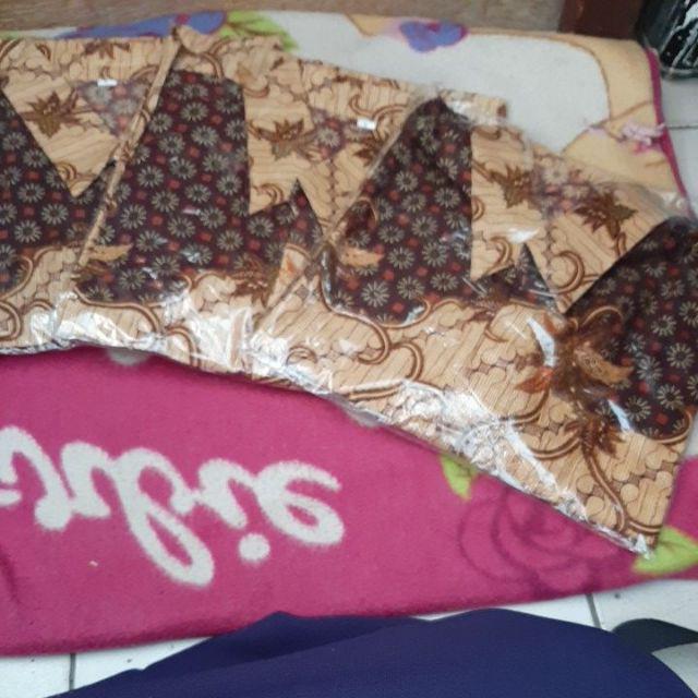 Super Big Sale 12.12 Promo Kemeja Batik Pria Original Ready M L Xl Xxl Seragam