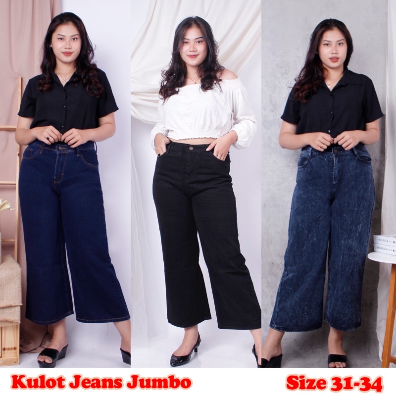 Kulot Jeans Jumbo