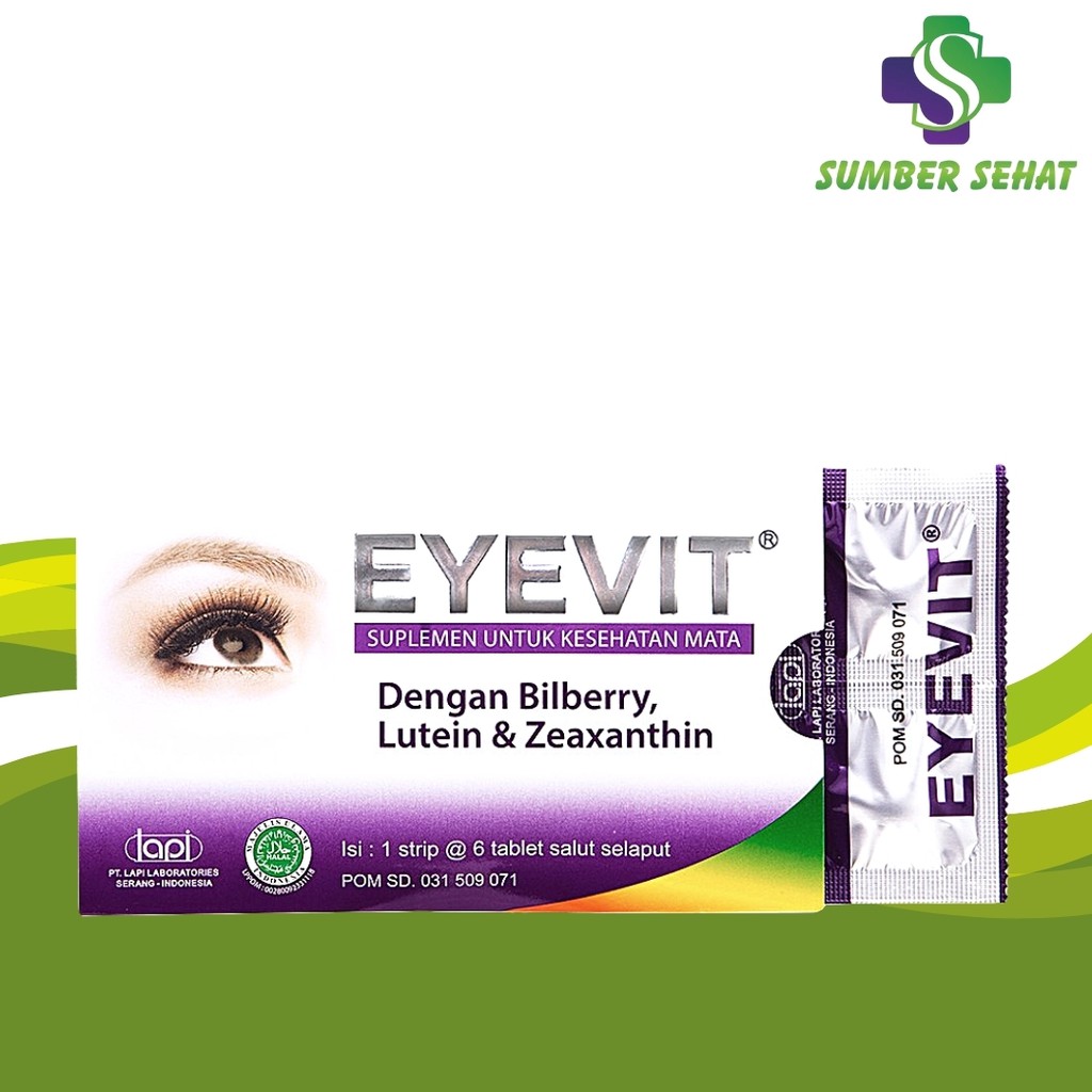 EYEVIT STRIP 6 TABLET
