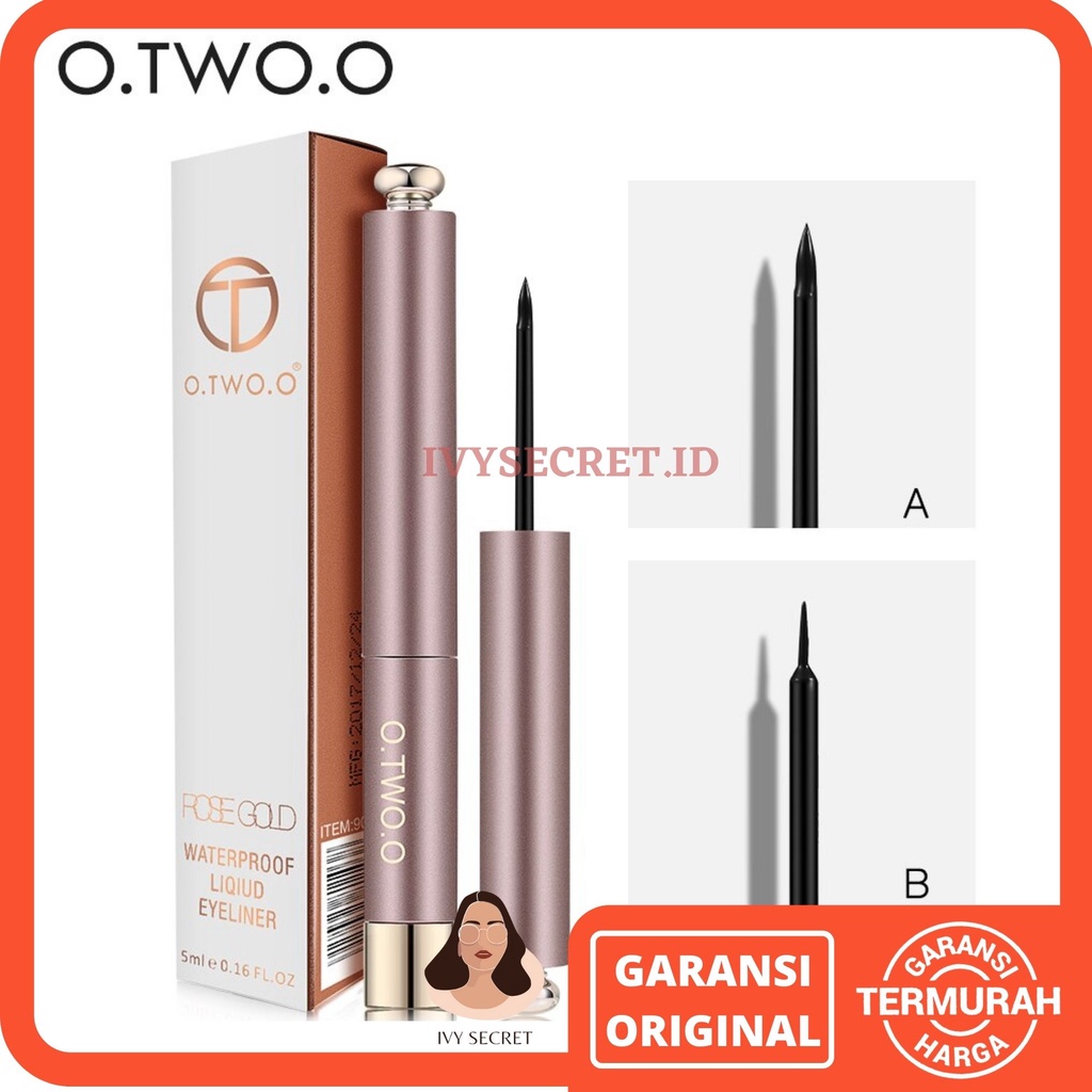 O.Two.O Liquid Eyeliner Rose Gold Series O.Two.O Eyeliner OTwoO Eyeliner O Two O  Eyeliner Waterproof O.Two.O