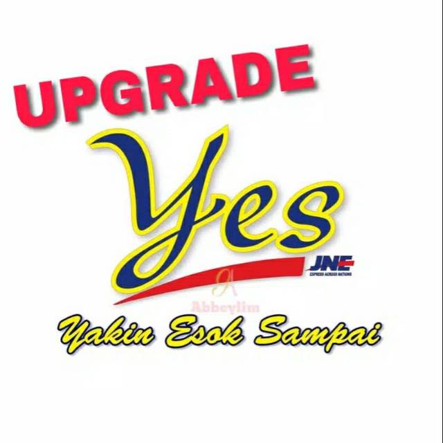 

UPGRADE JNE REG KE JNE YES (YAKIN ESOK SAMPAI ) HARAP BACA KETERANGAN DI DESKRIPSI