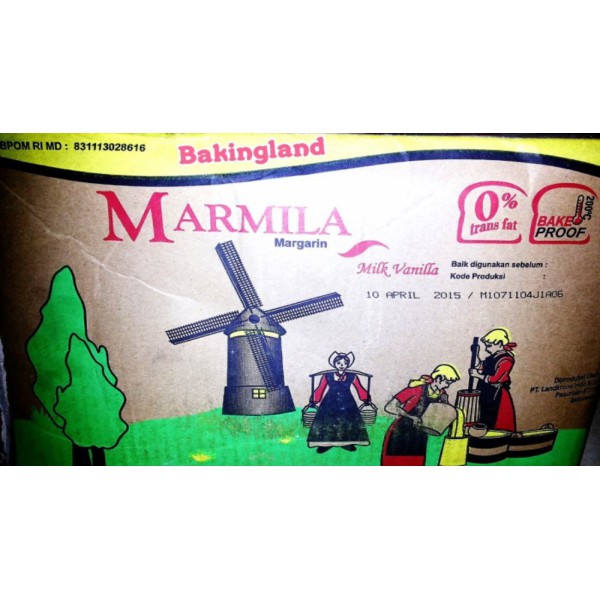 

Berkualitas karton per Dijual marmila mentega susu