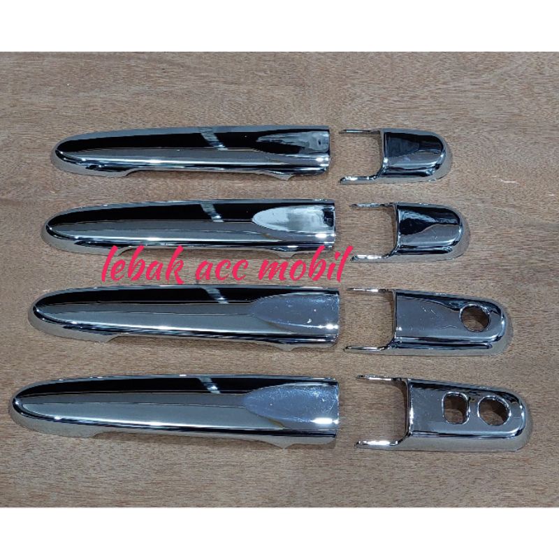 cover / caver handle mobil Toyota all new rush type keyless Chrome