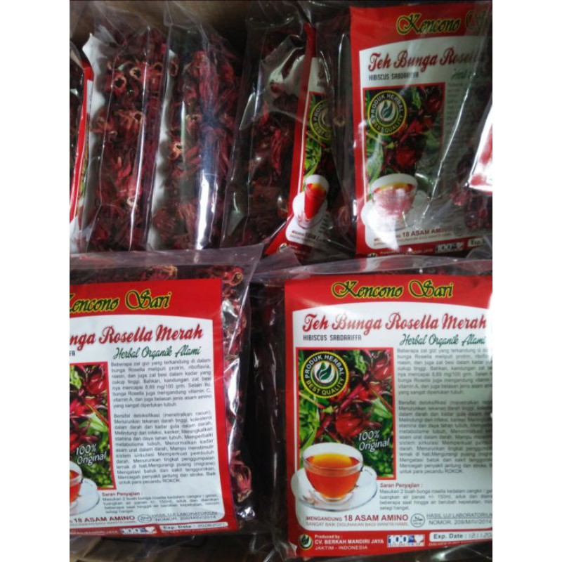 

TEH HERBAL BUNGA ROSELA YANG SANGAT BERMANFAAT