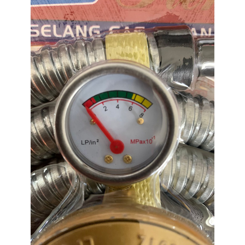 Selang Gas dan Regulator Gas / Kepala gas Caisar / Regulator Gas / Selang Gas / Selang untuk gas