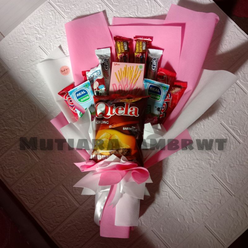

Buket Snack ( LANGSUNG DIBUATKAN TANPA OPEN ORDER )