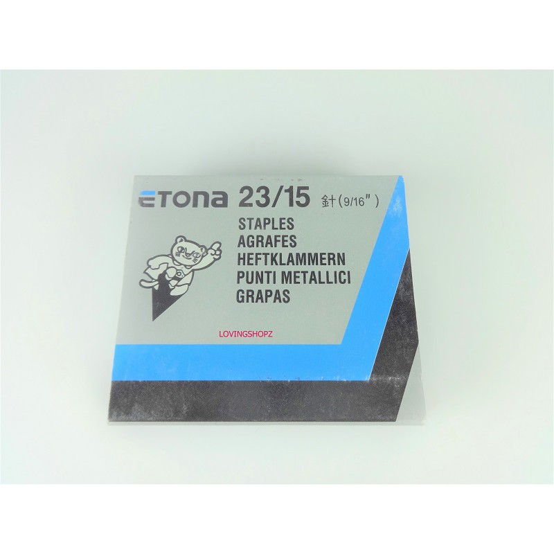 

Isi Stapler Staples Etona No 23 /15