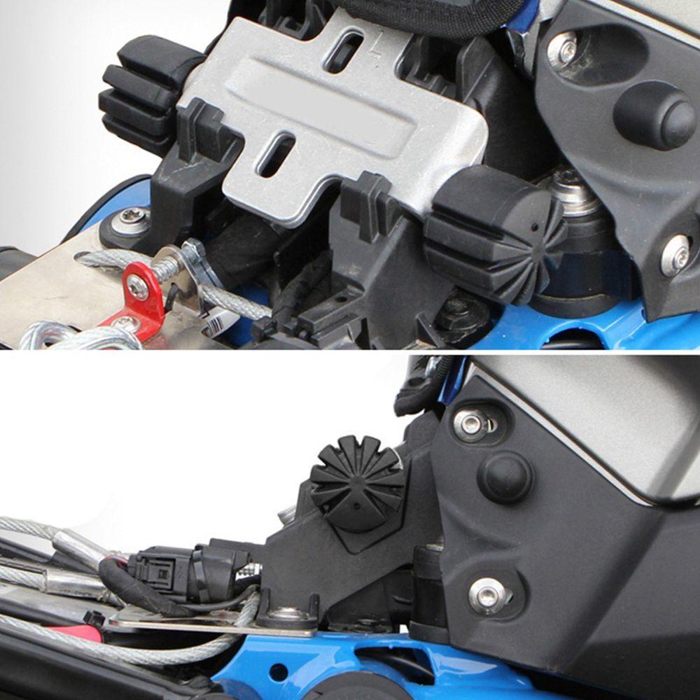 Populer 2pcs Dudukan Bracket Bawah Kursi Penyangga Angkat Kursi Penyangga Batang Struts Lengan Untuk R1200GS LC 2013-2018