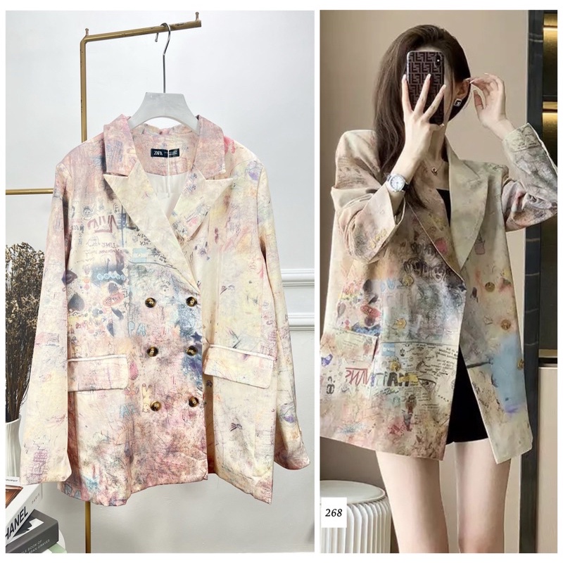 Blazer import Grosir Pgmta Kode 268 serian isi 4 pcs x 179.000