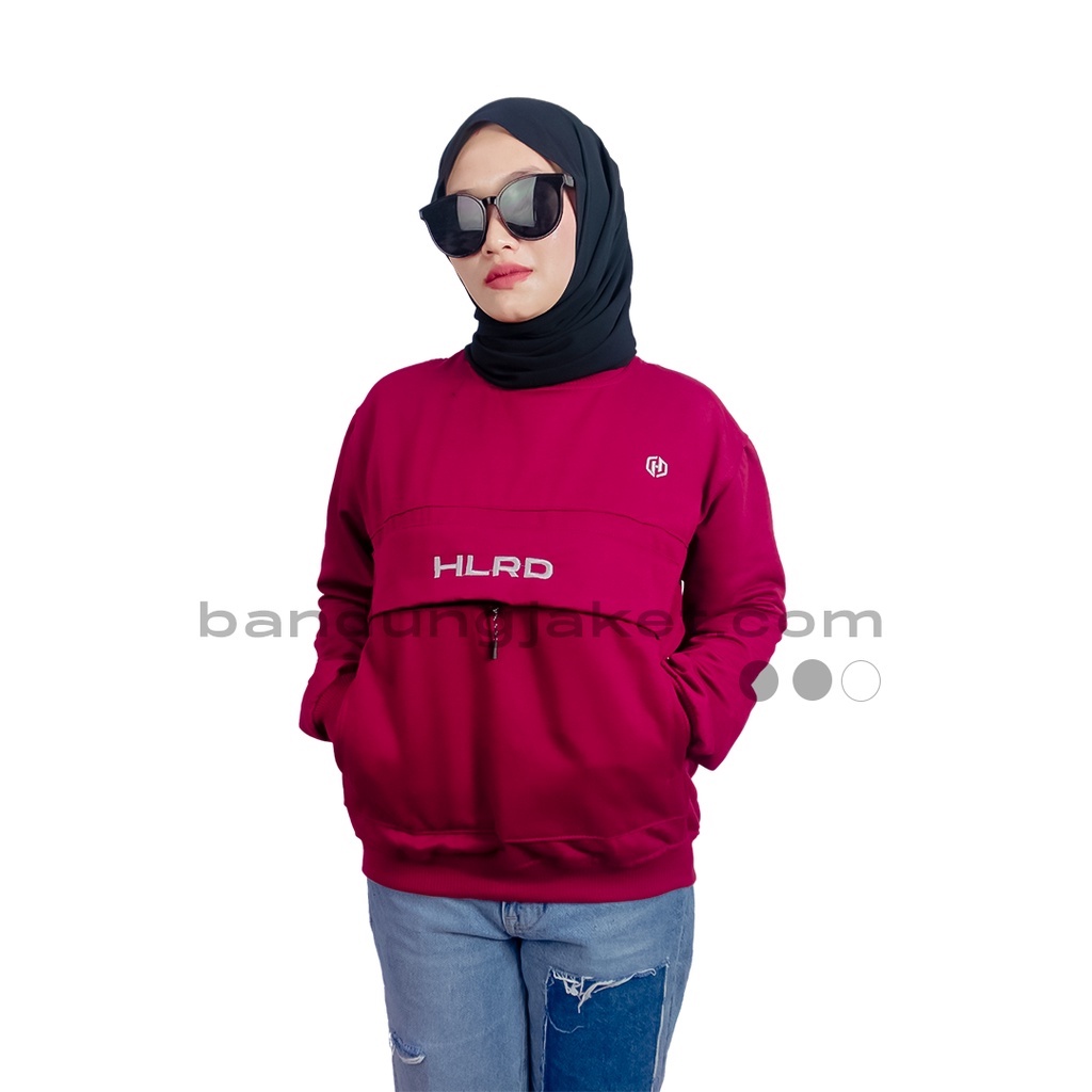 HOLYRIDER Sweatshirt Kagoule Maroon