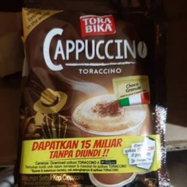 Torabika cappuccino sachet (renceng)