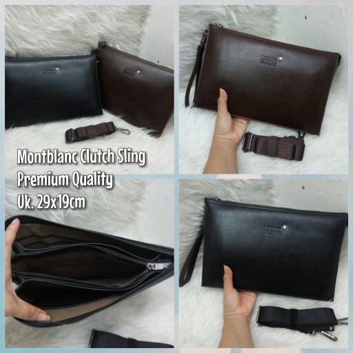 CLUTCH HANDBAG MONTBLANC SLING PREMIUM