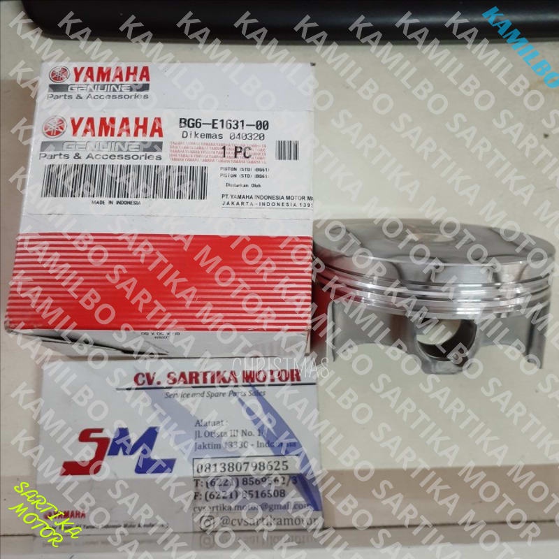 (100% Original ) Piston STD XMAX BG6-E1631-00 Bagus