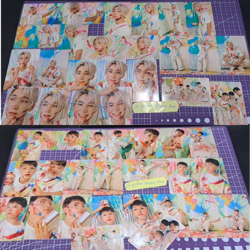 [READY STOCK SHARING] WONWOO / HOSHI SEVENTEEN PHOTOCARD FACE THE SUN CARAT VER.