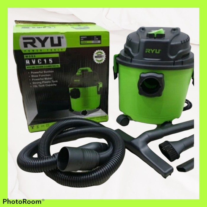 Jual ASLI ORIGINAL RYU Mesin Vacum Cleaner 3 In 1 Basah Kering ...