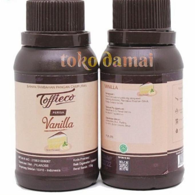 

toffieco vanilla 100gr/pasta vanilla STOK TERBATAS Kode 166