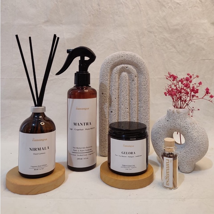 

TENTREM Gift Hampers - Reed Diffuser, Scented Candle, Room & Fabric Freshener | Gift Box Holiday CNY Hampers Kado Ulang Tahun Kado Wisuda Kado Pernikahan
