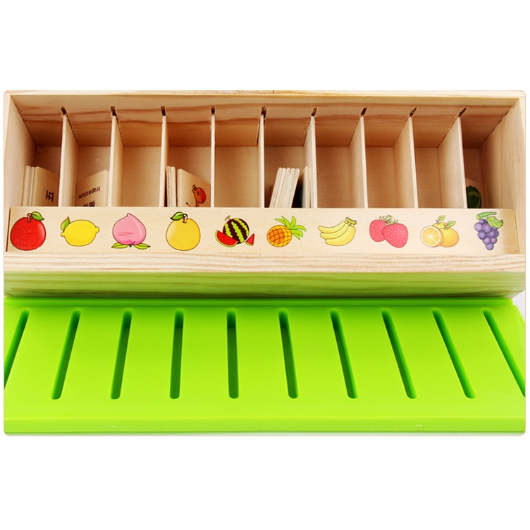 KNOWLEDGE CLASSIFICATION BOX / Mainan Edukasi Classification Box / Sortasi Mainan Kayu Wooden Toys / Sensory Toys Anak / Mainan Montessori Toys Kayu / KNOWLEDGE Category Box