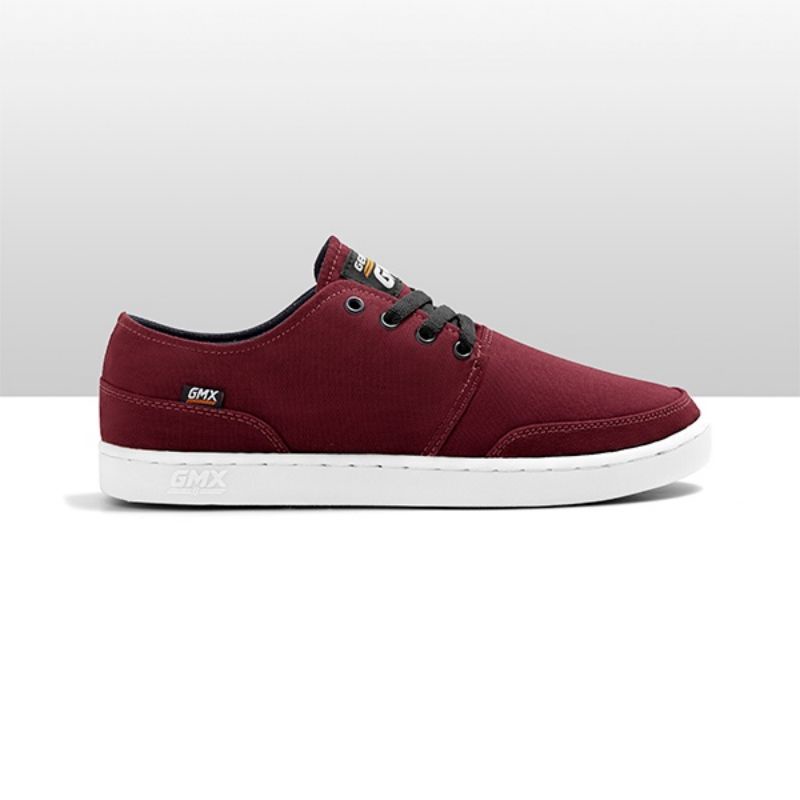 Geoff Max Official - Authentic Maroon White | Sepatu Unisex