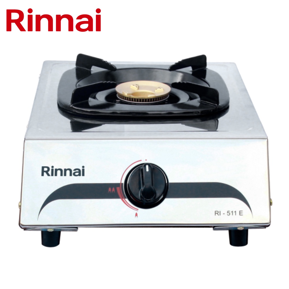 Rinnai RI-511E Kompor Gas 1 Tungku Stainless