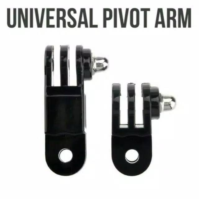 Medan Universal Pivot Arm Sambungan Helmet Mount Mounting Xiaomi Yi Xiaomi Yi 2 4K GoPro Sjcam Bpro