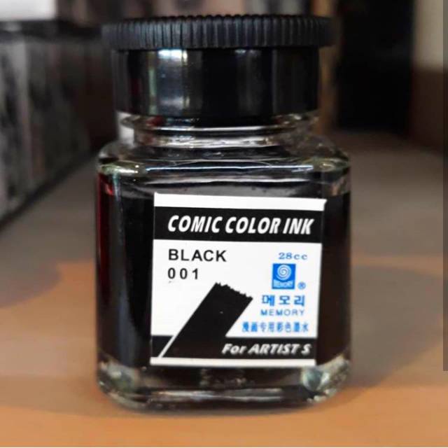 Perlengkapan Menggambar Cat Poster V-Tec Memory Comic Pen ink 553/28ml Terlaris By Bali Artemedia