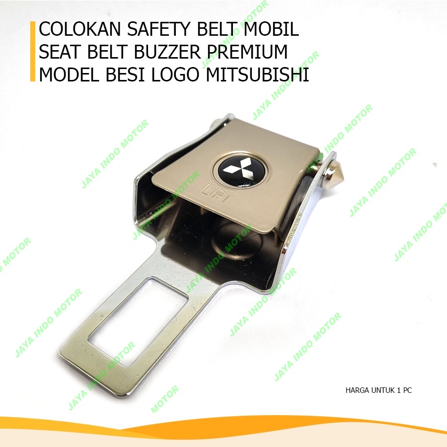 COLOKAN SAFETY BELT MOBIL / SEAT BELT BUZZER 2 IN 1 MITSUBISHI