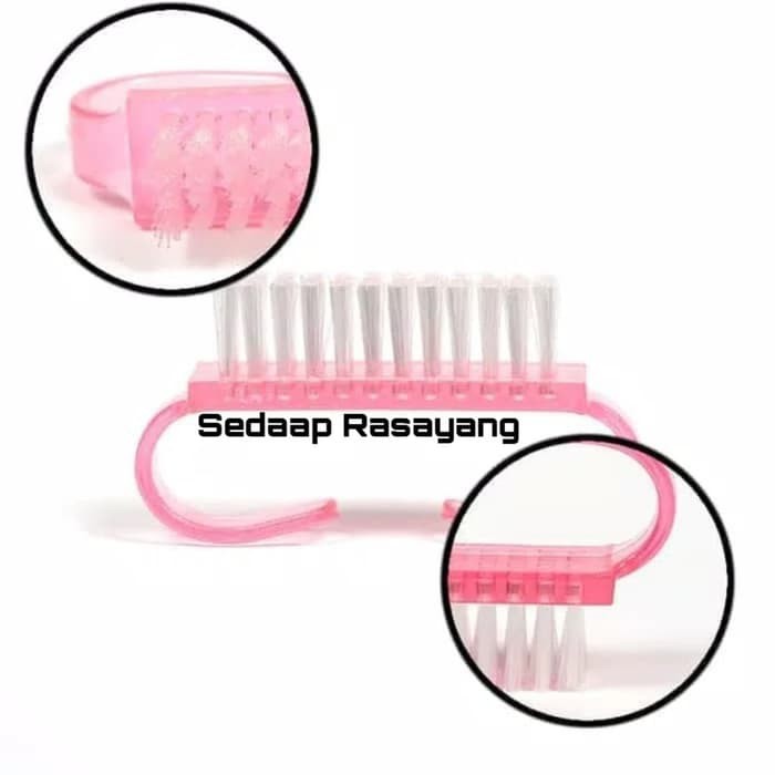 Sikat Pembersih Kuku Tangan Kaki Manicure Pedicure Nail Brush