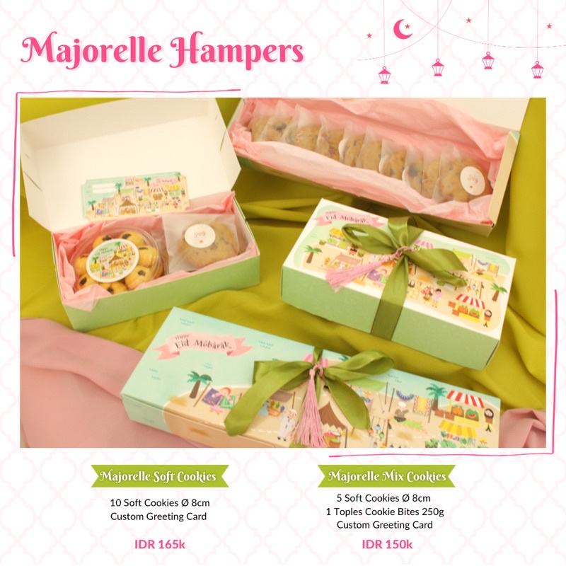 

Hampers Soft Cookies Lebaran - MAJORELLE - Soft Cookies & Kue Kering