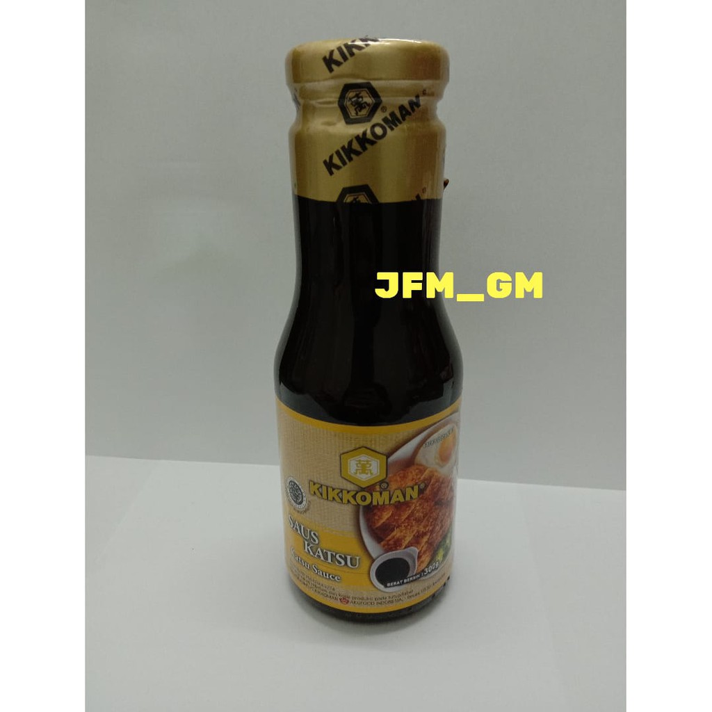 

KIKKOMAN KATSU SAUCE 300GR / SAUS KATSU UNTUK PENYEDAP MAKANAN