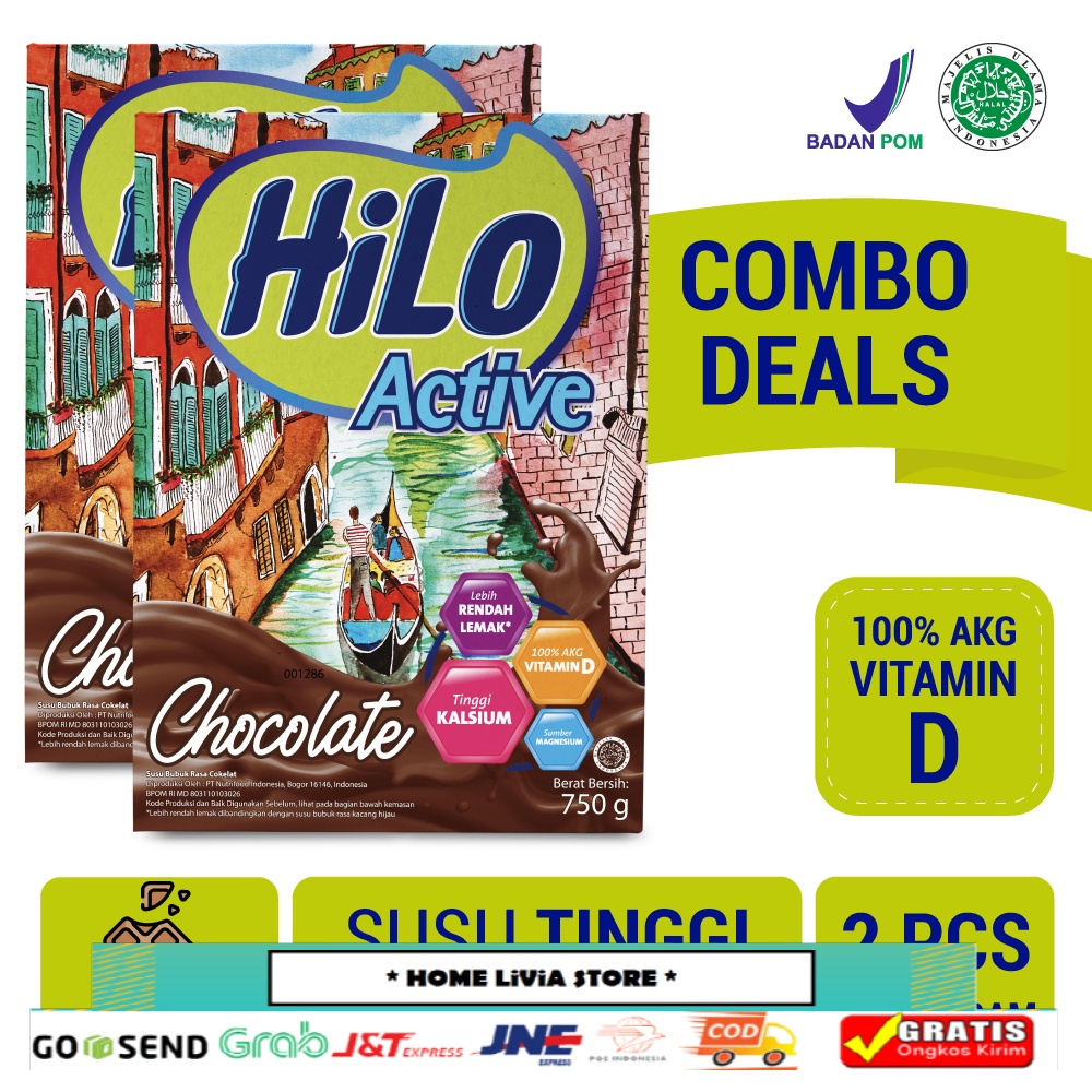 

Hilo Active Susu Bubuk Chocolate 2 x 750 gr