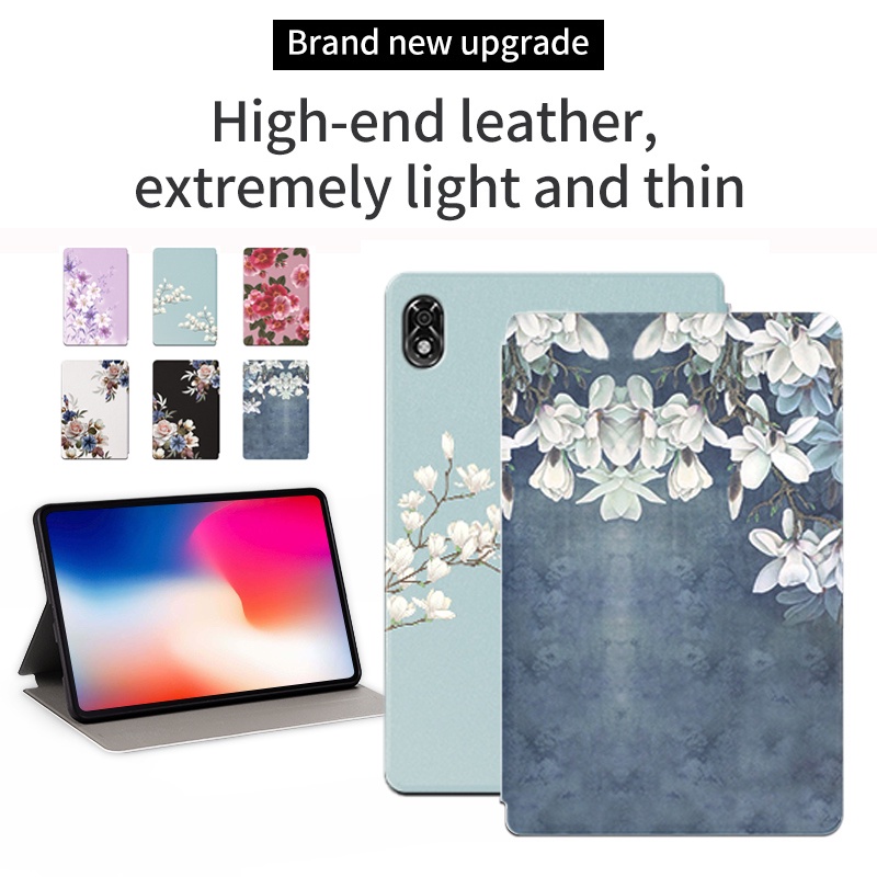 [Ready Stock] Untuk Lenovo Legion Y700 (2022) 8.8-inci Fashion Tablet Pelindung Case Mekar Bunga Cantik Flip Stand Cover