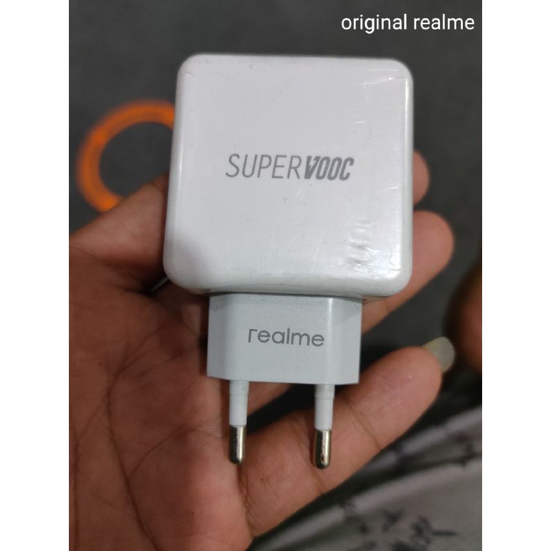 charger ces ori REALME 3 pro, pengisian super vooc